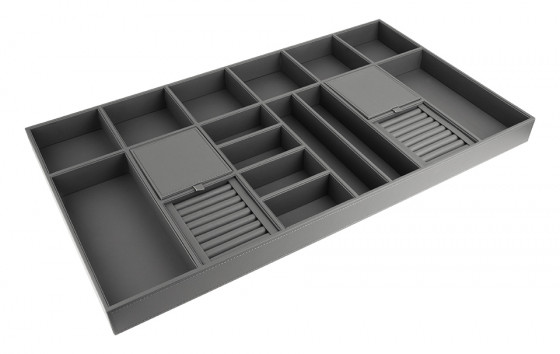 StrongIn organizér na šperky do šuplíku šatní skříně o šířce 900 mm