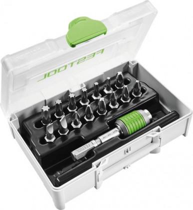 FESTOOL 205822 Sortiment bitů SYS3 XXS CE-MX BHS 60