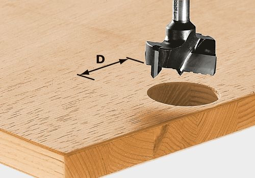 FESTOOL 491072 Vrták na kování HW S8 D20