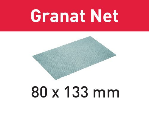 FESTOOL 203291 Brusivo s brusnou mřížkou STF 80x133 P240 GR NET/50 Granat Net