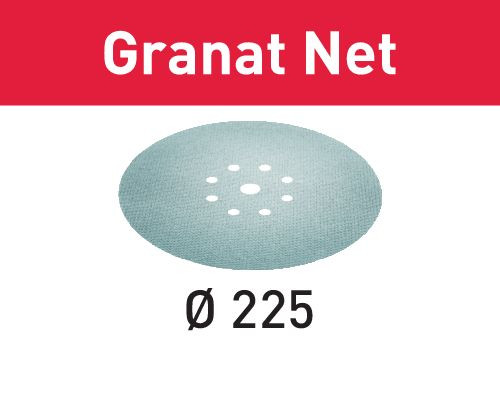 FESTOOL 203314 Brusivo s brusnou mřížkou STF D225 P120 GR NET/25 Granat Net