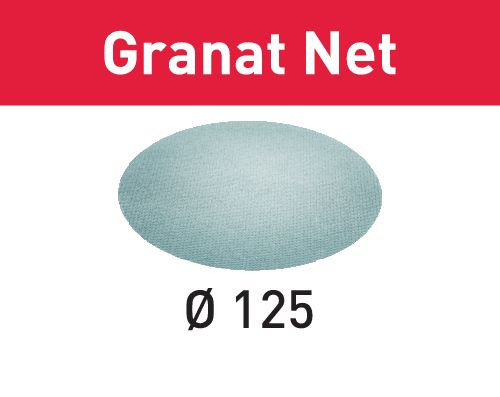 FESTOOL 203301 Brusivo s brusnou mřížkou STF D125 P320 GR NET/50 Granat Net