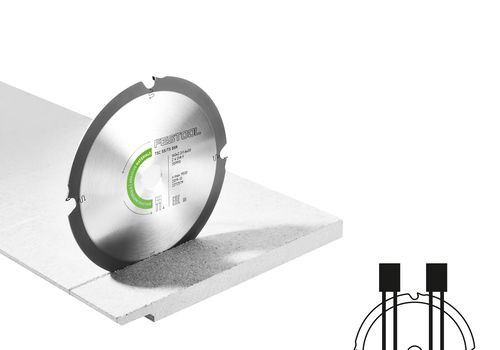 FESTOOL 201910 Diamantový pilový kotouč DIA 160x2,2x20 F4 ABRASIVE MATERIALS