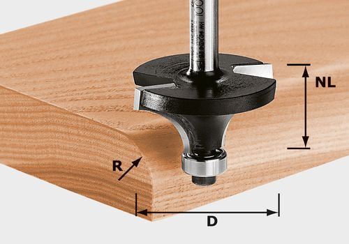 FESTOOL 491017 Zaoblovací fréza HW S8 D42,7/R15 KL