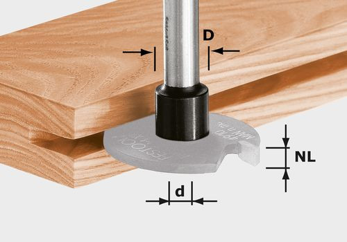 FESTOOL 499805 Frézovací vřeteno S8 1,5-5 D14