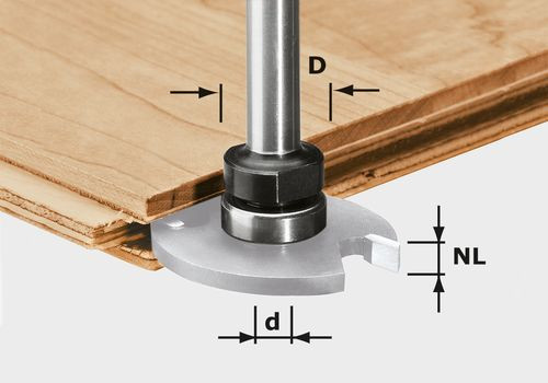 FESTOOL 499803 Frézovací vřeteno S8 1,5-5 KL16