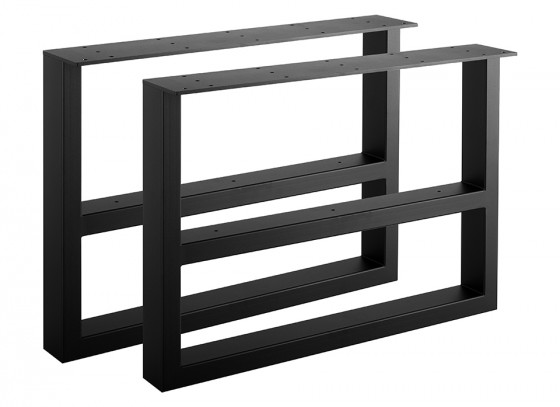 STRONG stolová podnož lineární 420x580 černá
