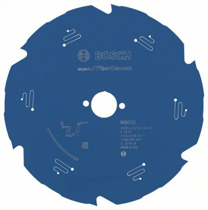 BOSCH 2608644348 Pilový kotouč Expert for Fibre Cement 235x30 mm, 6