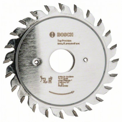 BOSCH 2608642127 Předřezový kotouč Laminated Panel 100 x 20 x 2,8-3,6 mm, 12+12
