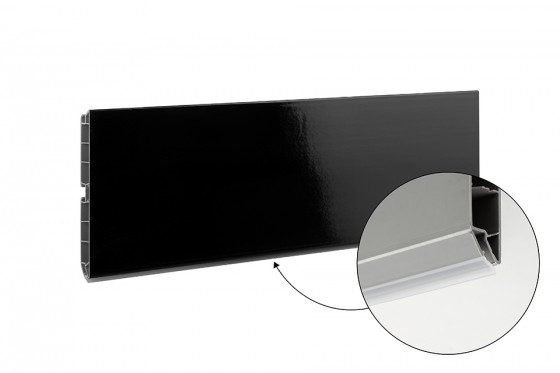 SCILM sokl 120mm 4m černá lesklá