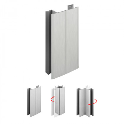 SCILM flexi spojka 100mm hliník broušený