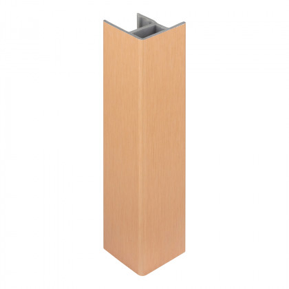 SCILM rohová spojka/koncovka 150mm měď broušená