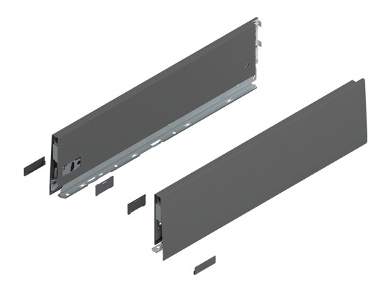 BLUM 470K3502S Merivobox, bočnice K 350mm, tmavě šedá OG