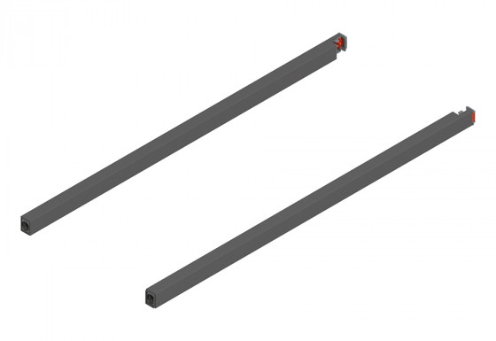 BLUM ZR4.270RS.E Merivobox, podélný reling 270mm, tmavě šedá OG