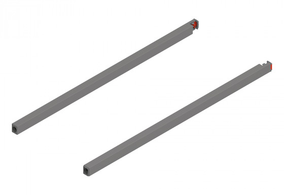 BLUM ZR4.350RS.E Merivobox, podélný reling 350mm, světle šedá IG