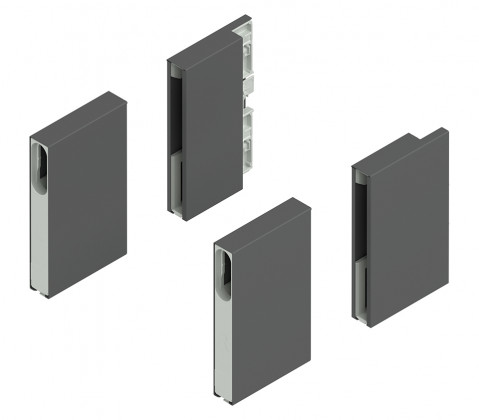 BLUM ZL4M00808 Merivobox, boxcover E pro výplň, tmavě šedá OG