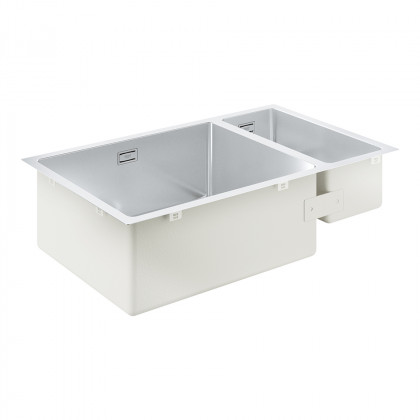 GROHE 31575SD1 Dřez K700U 80-S 760 x 450mm dřez vlevo nerez ocel, kartáčovaná