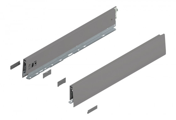BLUM 470M5002S Merivobox, bočnice M 500mm, světle šedá IG