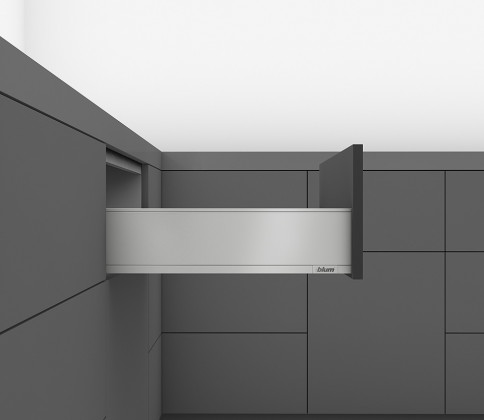 K-BLUM Legrabox, zásuvka K 550mm/40kg, Tip-on, bílá, Expando
