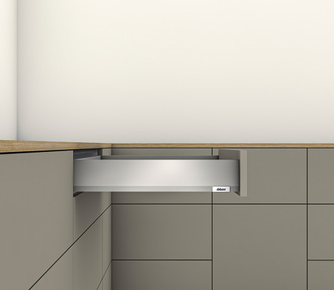 K-BLUM Merivobox, zásuvka M 450mm/40kg, světle šedá IG, vrut