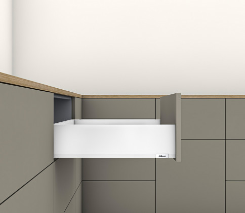 K-BLUM Merivobox, zásuvka K 450mm/70kg, bílá, Inserta