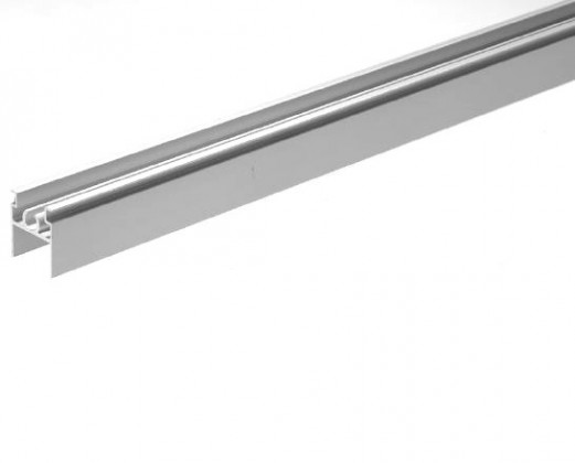 SEVROLL 05750 horní vodící lišta Simple/Blue 3m 18mm černá mat