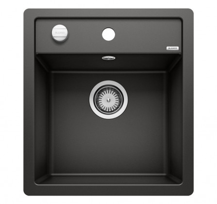 BLANCO 525870 Dřez Dalago 45-F s excentrem Silgranit PuraDur černá
