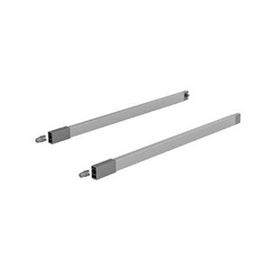 K-HETTICH Arcitech podélný reling 500 stříbrný L+P