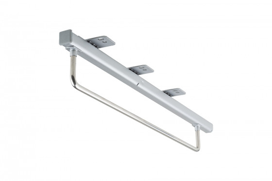 HETTICH 9136277 výsuvný věšák na ramínka, 400 mm, stříbrná
