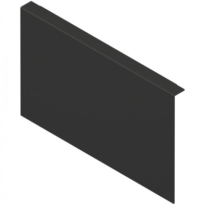 BLUM ZC7A0U0C Ambia-line adaptér pro dřevěná záda LBX/MVX C karbon černá CS-M