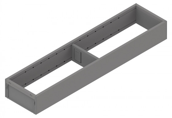 BLUM ZC7S450RS1 Ambia-line rámeček pro LBX/MVX, NL=450/Š=100 Indium šedá IG-M
