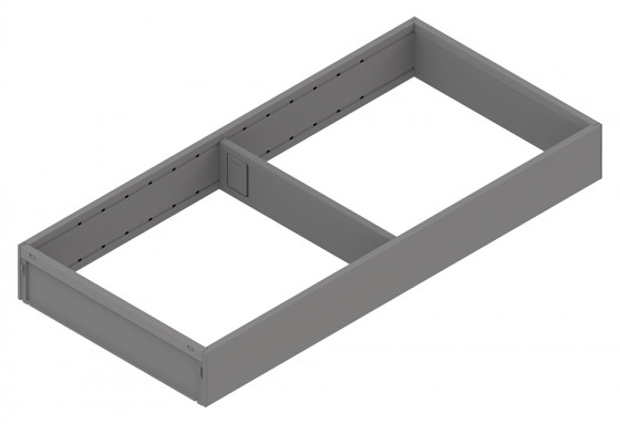 BLUM ZC7S450RS2 Ambia-line rámeček pro LBX/MVX, NL=450/Š=200 Indium šedá IG-M