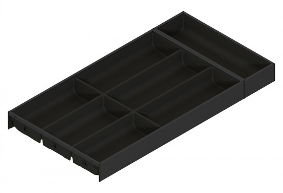 BLUM ZC7S600BS3 Ambia-line zás. na příbory LBX/MVX, NL=600/Š=300 karb.černá CS-M