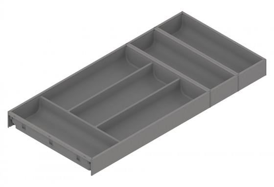 BLUM ZC7S650BS3 Ambia-line zás. na příbory LBX/MVX, NL=650/Š=300 Indium šed IG-M