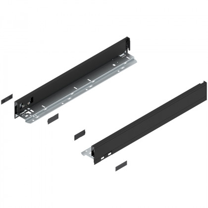 BLUM 770N4002S Legrabox, bočnice N 400mm, černá