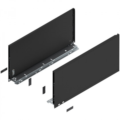 BLUM 770F6502S Legrabox, bočnice F 650mm, černá