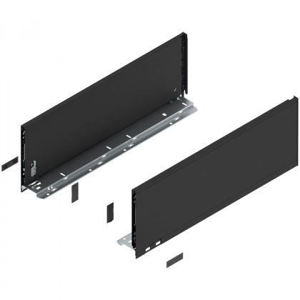 BLUM 770C6002S Legrabox, bočnice C pure 600mm, černá