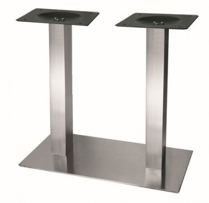 K-STRONG Stolová noha centrální 700x400 1100mm nerez