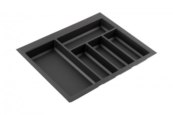 AGOFORM Příborník Classico Kristall softTouch 522x424mm černá