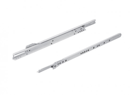 StrongRoll kolečkový výsuv, 450mm/25kg (18"), bílá