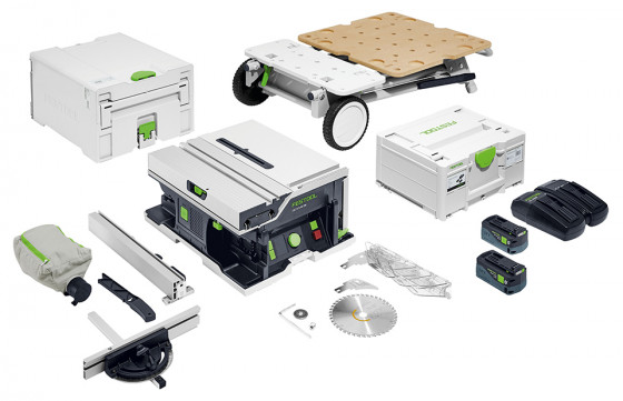 FESTOOL 577379 Aku stolní pila CSC SYS 50 EBI-Set