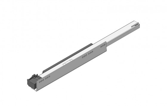 K-BLUM Legrabox, zásuvka M 550mm/40kg, Blumotion/TOB, nerez, vrut