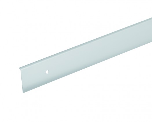 Ukončovací lišta pro pracovní desku 38 "0" radius pravá imitace nerezi
