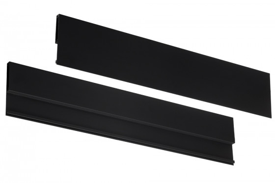 StrongMax 16/18 čelní profil 1100mm, vnitřní zásuvka, černá