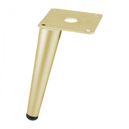 StrongLegs nábytková noha FS021 150mm zlatá broušená
