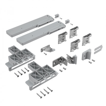 HETTICH 9323120 TopLine 27 posuvné dveře sada pro 2 křídla s tlumením