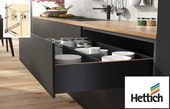 HETTICH - Vrtací konfigurátor pro zásuvkové systémy InnoTech Atira, ArciTech a AvanTech YOU
