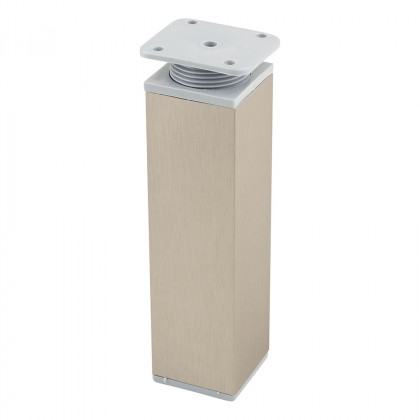 StrongLegs nábytková noha FA009 150Rmm imitace nerezi/šedý plast