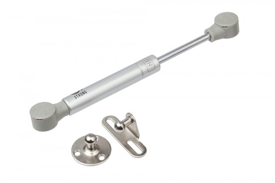 StrongLifts plynová vzpěra, pro horní výklop, automatická, 180mm/80N, šedá