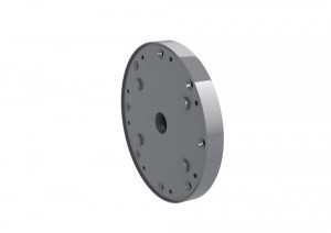VIBO ASSA D2, distanční podložka pro sklopnou šatní tyč, 16mm, šedá